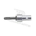Adapter drill bit square 2 groove 2 slot